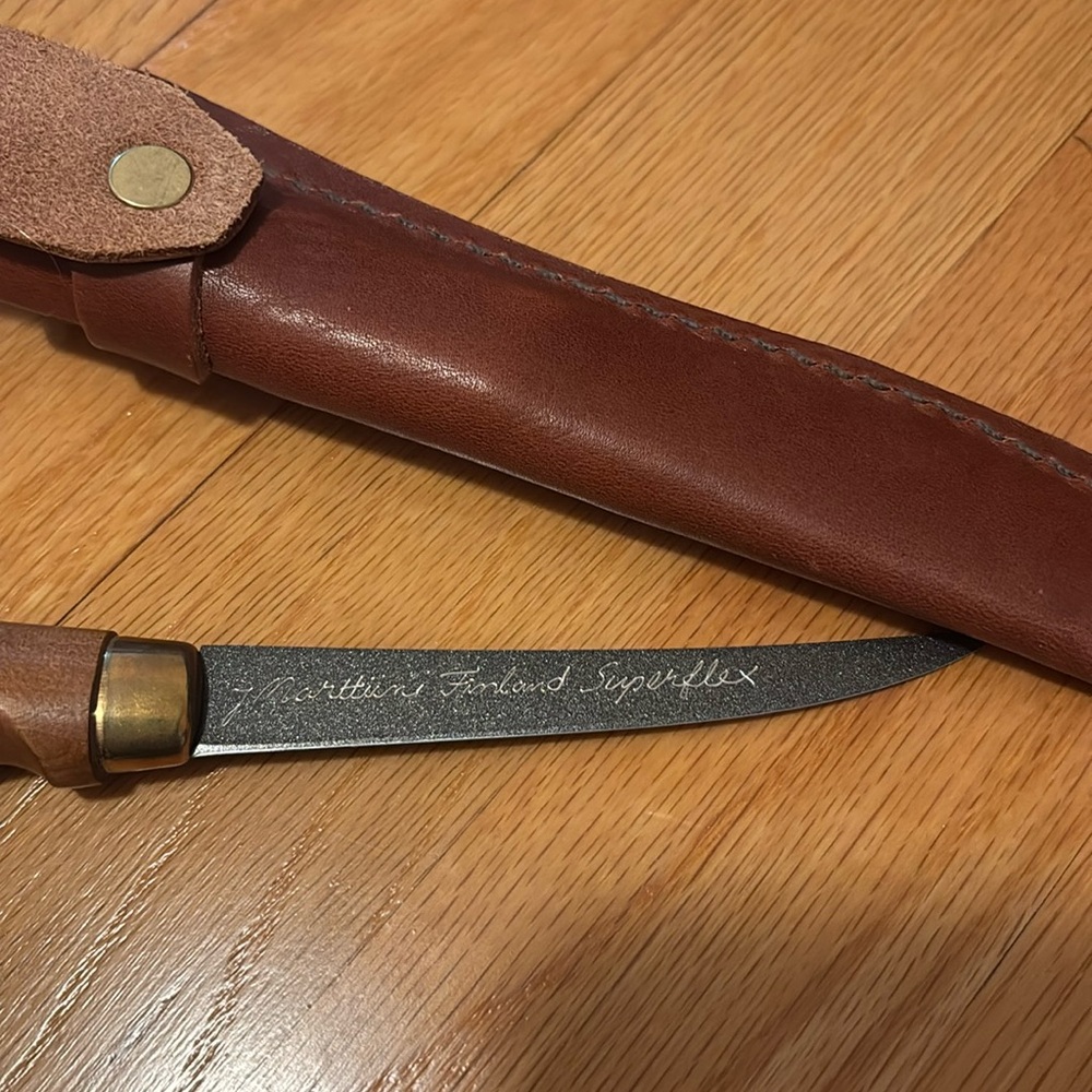 Artisan Knife with Leather Sheath - Picture 4 of 4